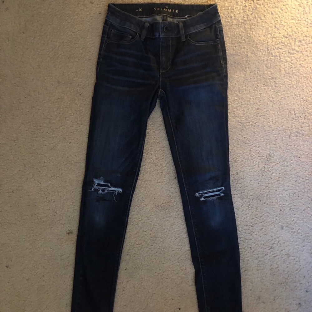 White House Black Market Skimmer Jeans